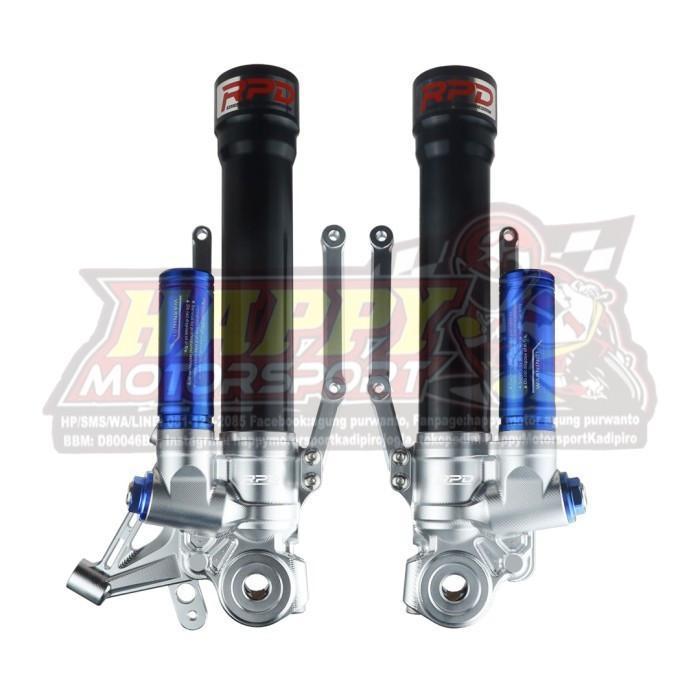 RPD Bottom Shock Radial Yamaha XMAX Blue