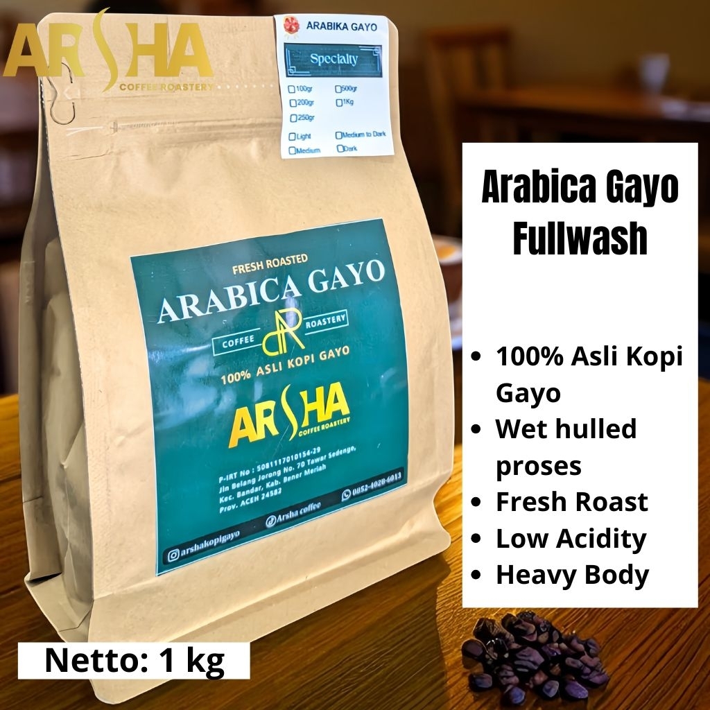

Arabica Gayo FullWash 1 Kg
