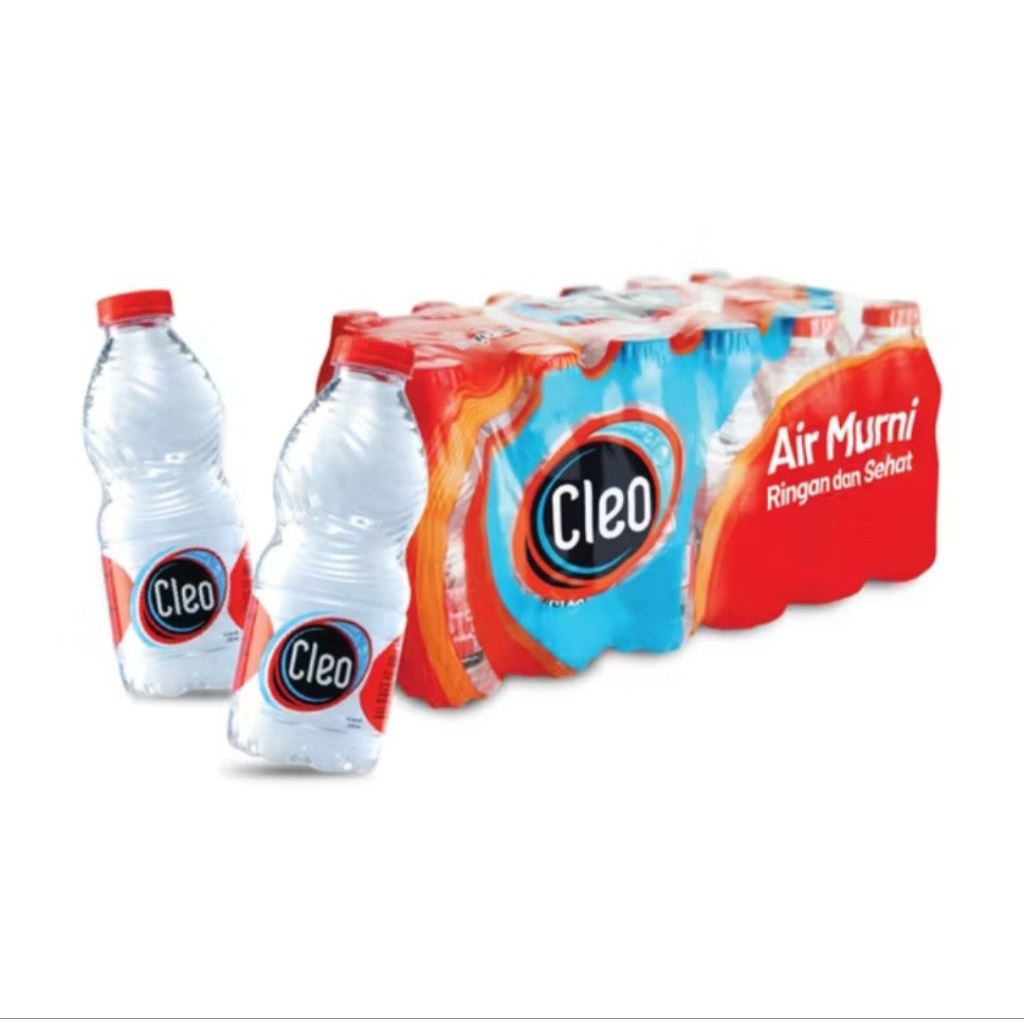 

Air Mineral Cleo Botol 220 ml x 24 pcs