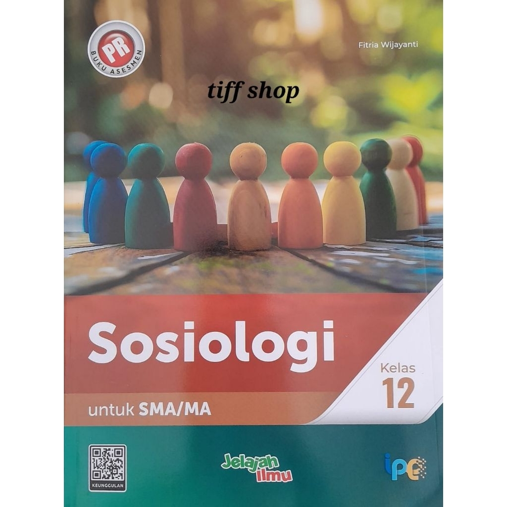 Buku PR Sosiologi kelas 12. Kurikulum Merdeka. Intan Pariwara