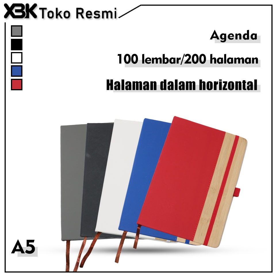 

[XBK]A5 | Buku tulis | Notebook kantor | Portabel | Perlengkapan kantor | Berbagai warna tersedia