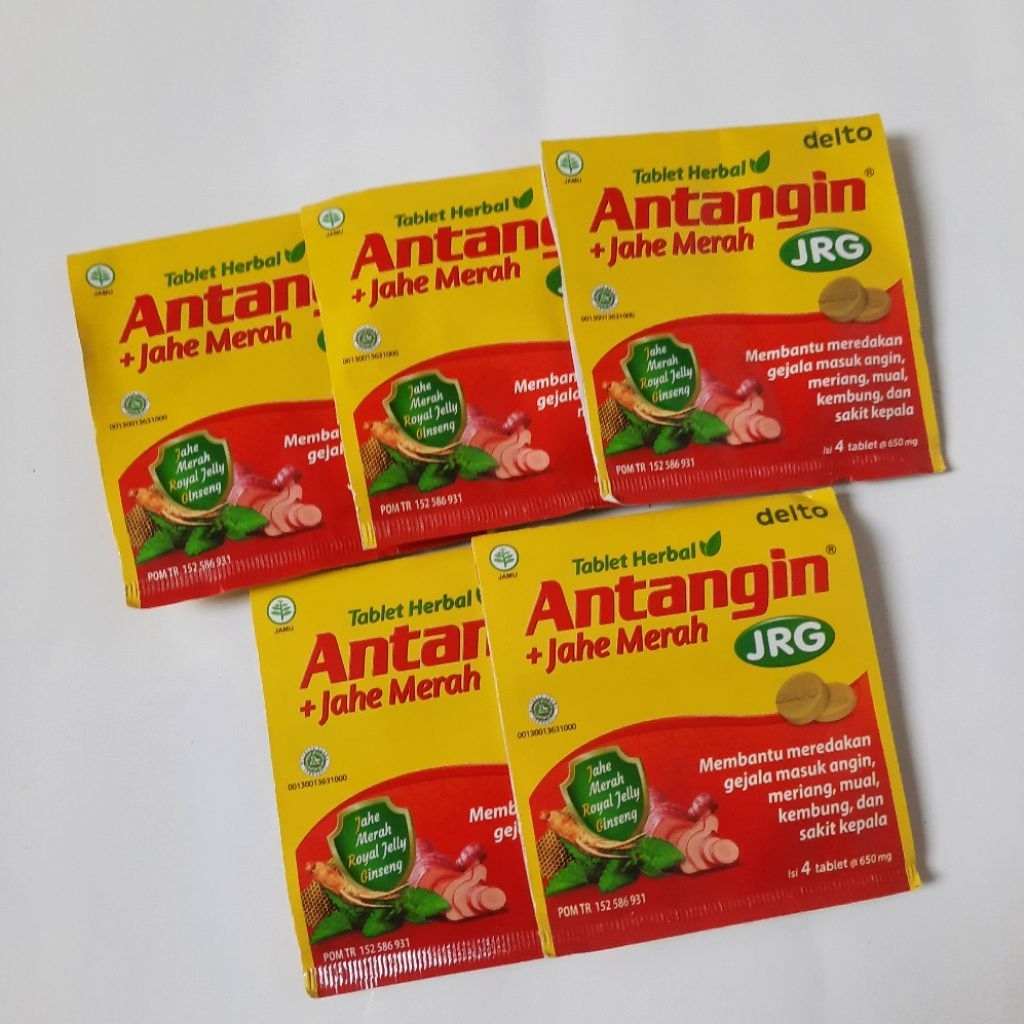 

Antangin JRG + Jahe Merah tablet strip' 4