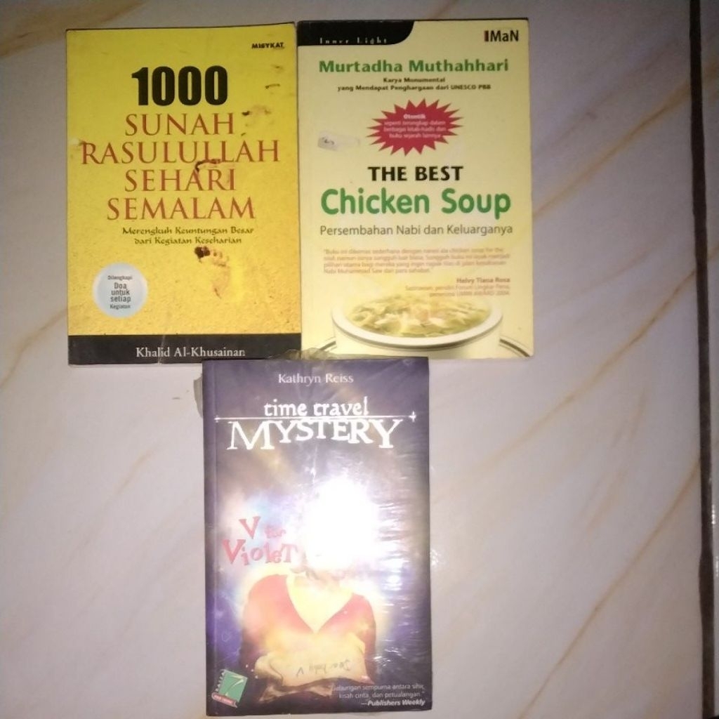 buku 1000 Sunah Rasulullah, The Best Chicken Soup, Time Travel Mystery