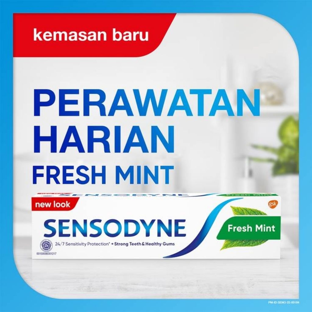 Sensodyne fresh mint 40gr - fasta gigi Sensodyne