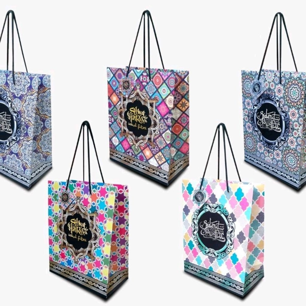 

Paper Bag KIKY Idul Fitri Kantong Kertas Lebaran