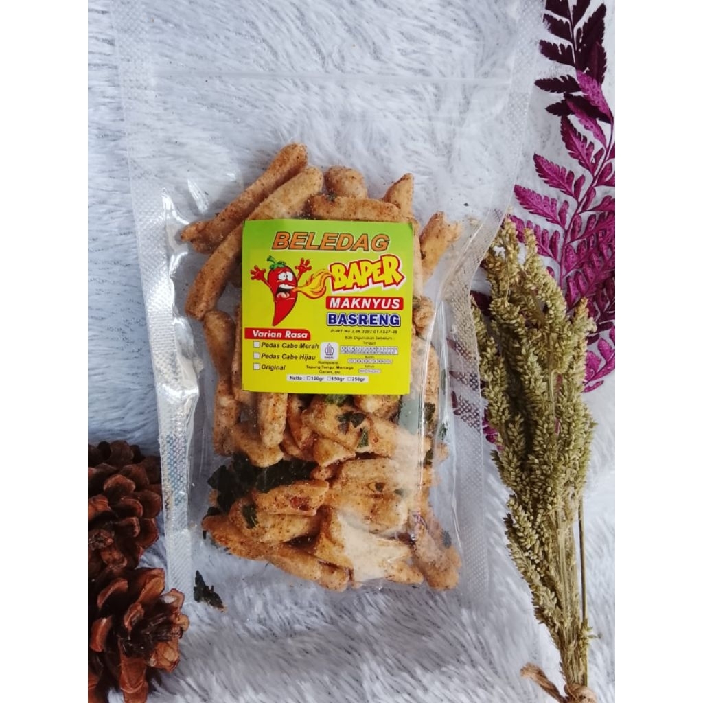 

basreng pedas cabai merah 100gr