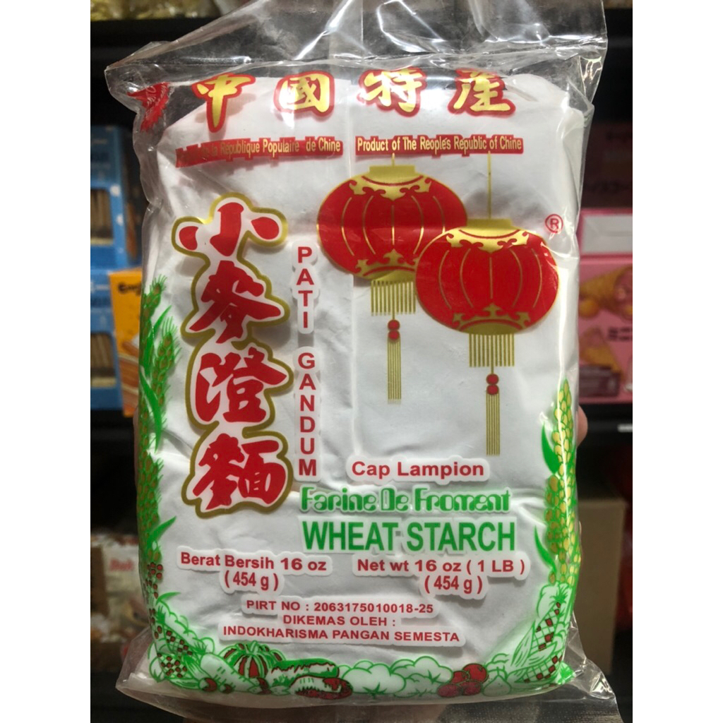 

Pati Gandum Cap Lampion 454g Wheat Strach