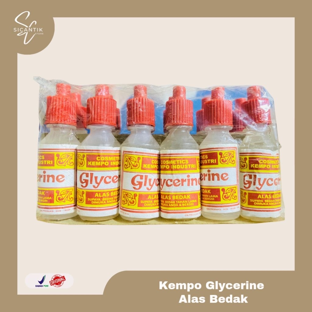 [1 LUSIN 12 PCS] GLYCERIN LOTION MELATI ALAS BEDAK KEMPO ASLI BUKITTINGGI | ALAS BEDAK MELATI ORIGIN