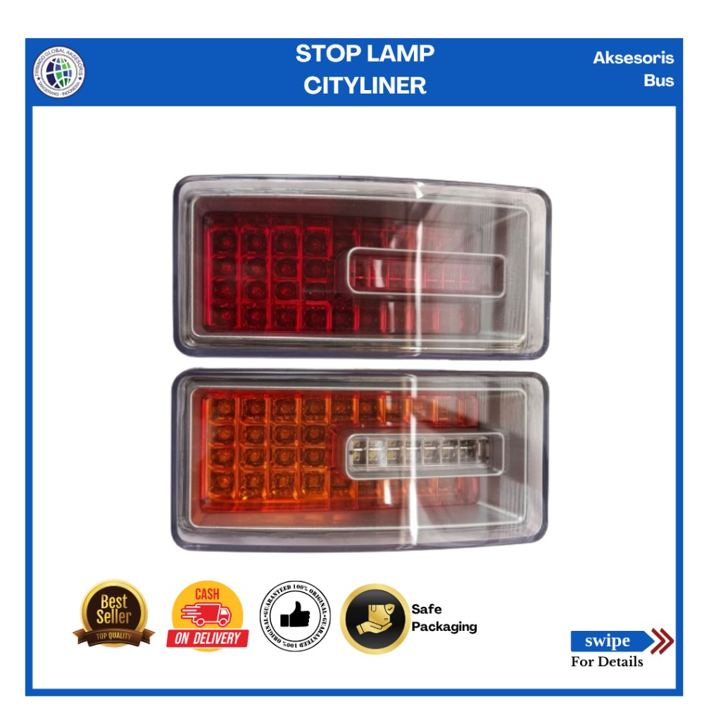 Stop Lamp Bus City Liner/Lampu Belakang Bus Transjakarta