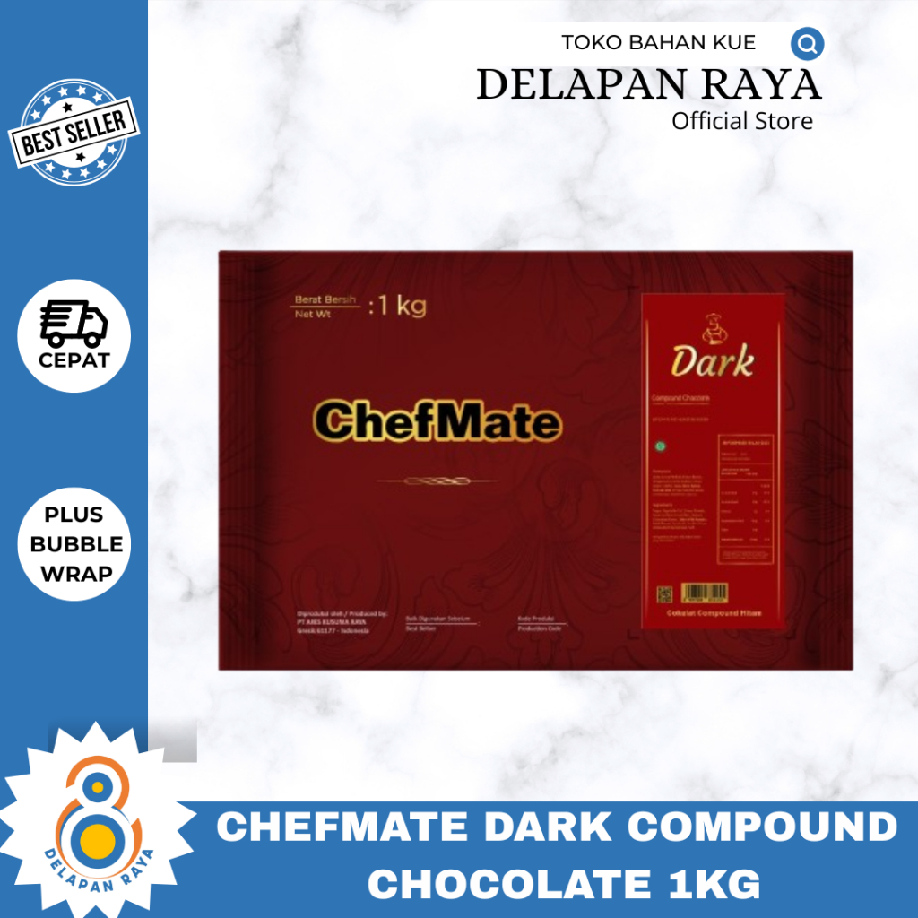 

Chefmate Dark Compound 1kg -8Raya