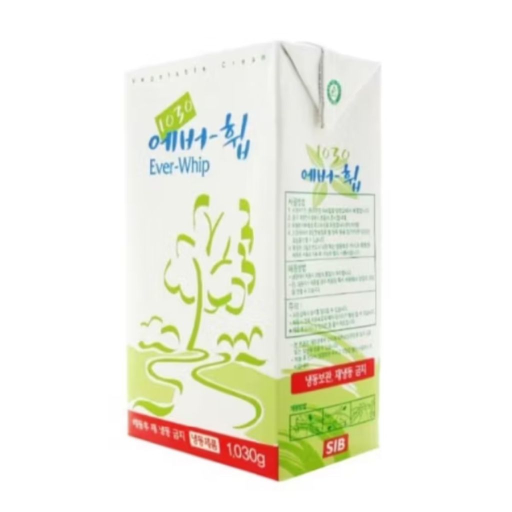 

WHIPPING CREAM SUGAR FREE 1030GR / EVER WHIP NON DAIRY