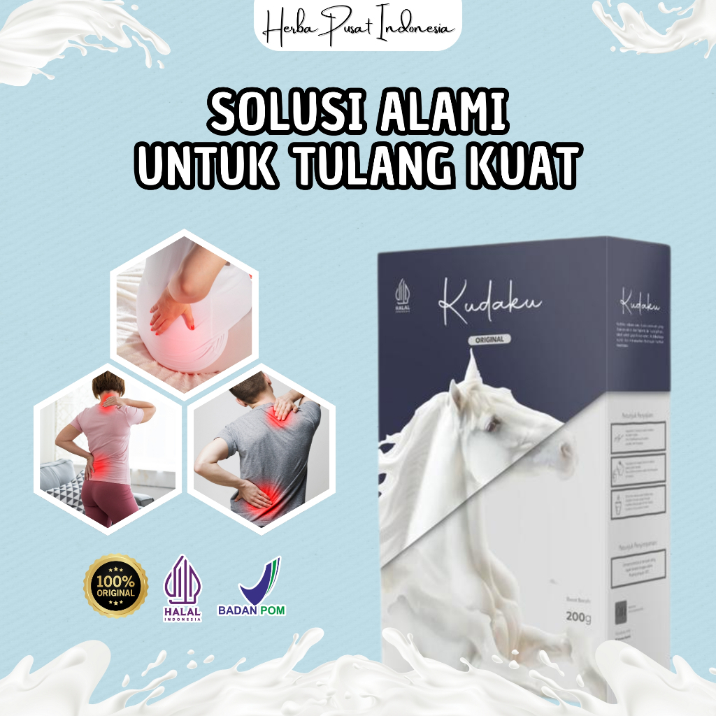 KUDAKU Susu Murni Kuda Liar Asli Sumbawa Mencegah Resiko Radang dan Nyeri Sendi Asam Urat Pengapuran