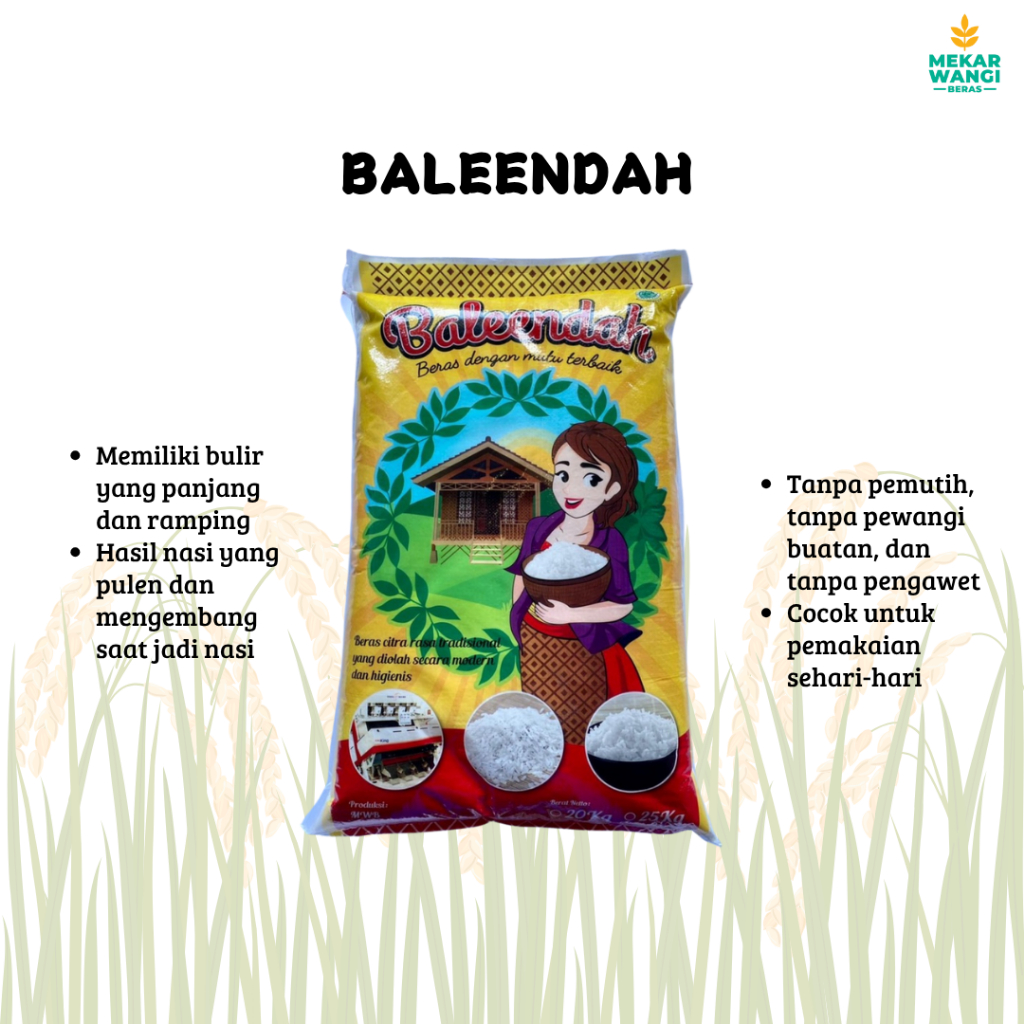 

BERAS BALEENDAH 25kg
