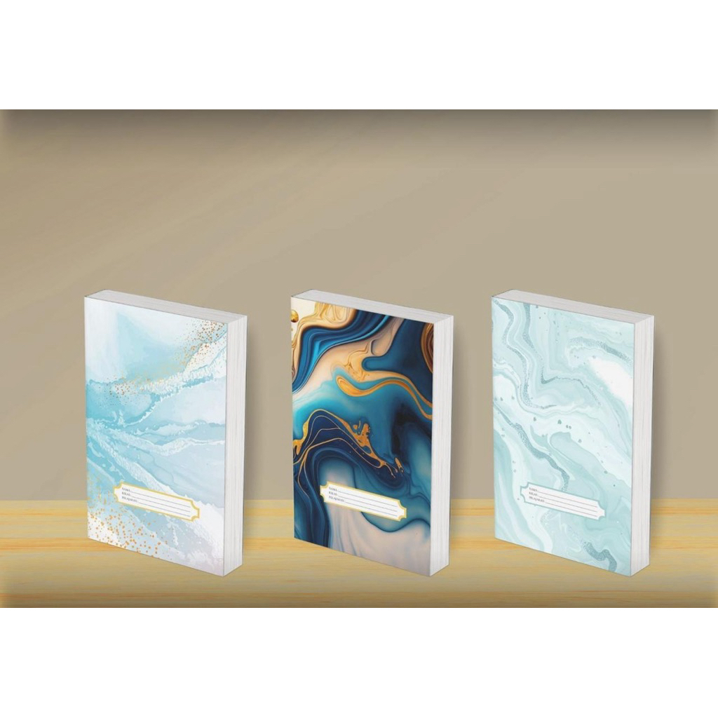 

Sampul buku tulis kecil A5 SID* - Marble pattern