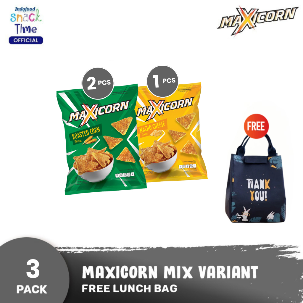 

Maxicorn Roasted Corn x Nacho Cheese - Free Lunch Bag
