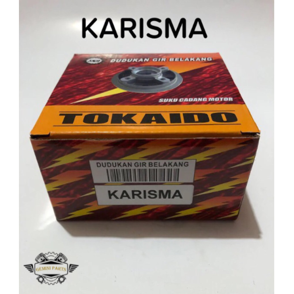 DUDUKAN GEAR NAP GIR BELAKANG KARISMA SUPRA X 125 FIT NEW REVO TKD TOKAIDO