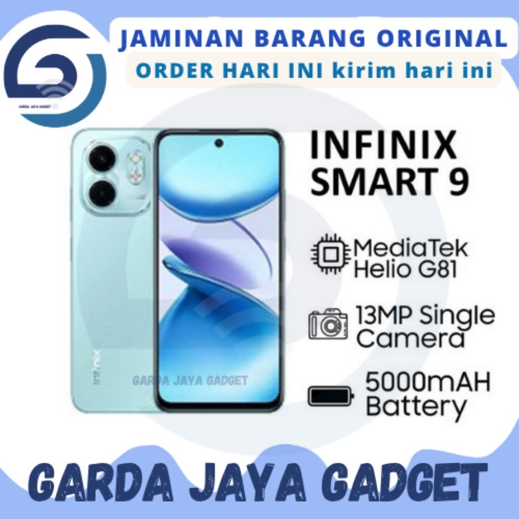 INFINIX SMART 9HD 4/64GB SECOND LIKE NEW