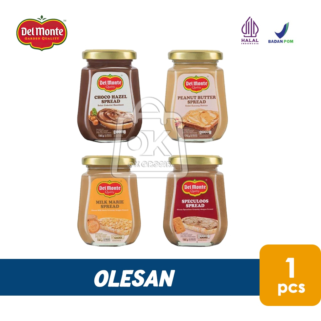 

Delmonte Spread Selai Olesan Roti Aneka Rasa / Spread All Variant (1 pcs)