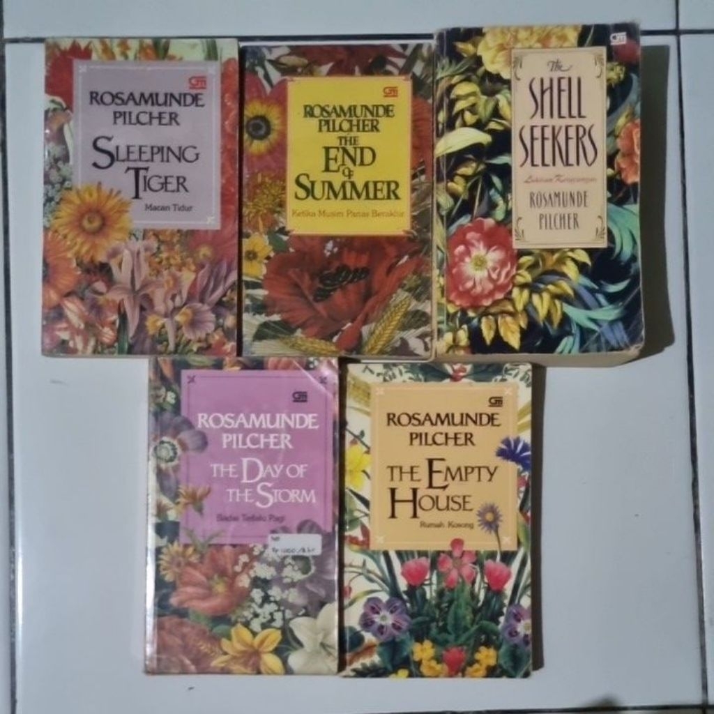 Novel Rosamunde Pilcher Preloved Original Terjemahan | The Day of The Storm | The Empty House | Slee