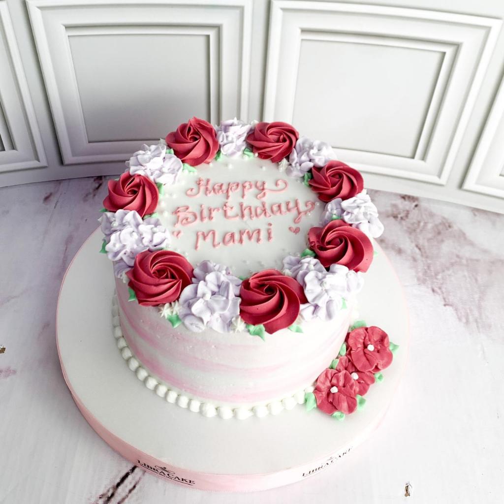 

Kue Ulang tahun/birthday cake/kue ultah tema flower/Flower Cake/Kue Birthday flower bunga jakarta