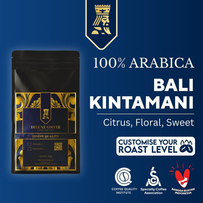 

DELUXE COFFEE - Biji Kopi Arabika - Bali Kintamani 100gr