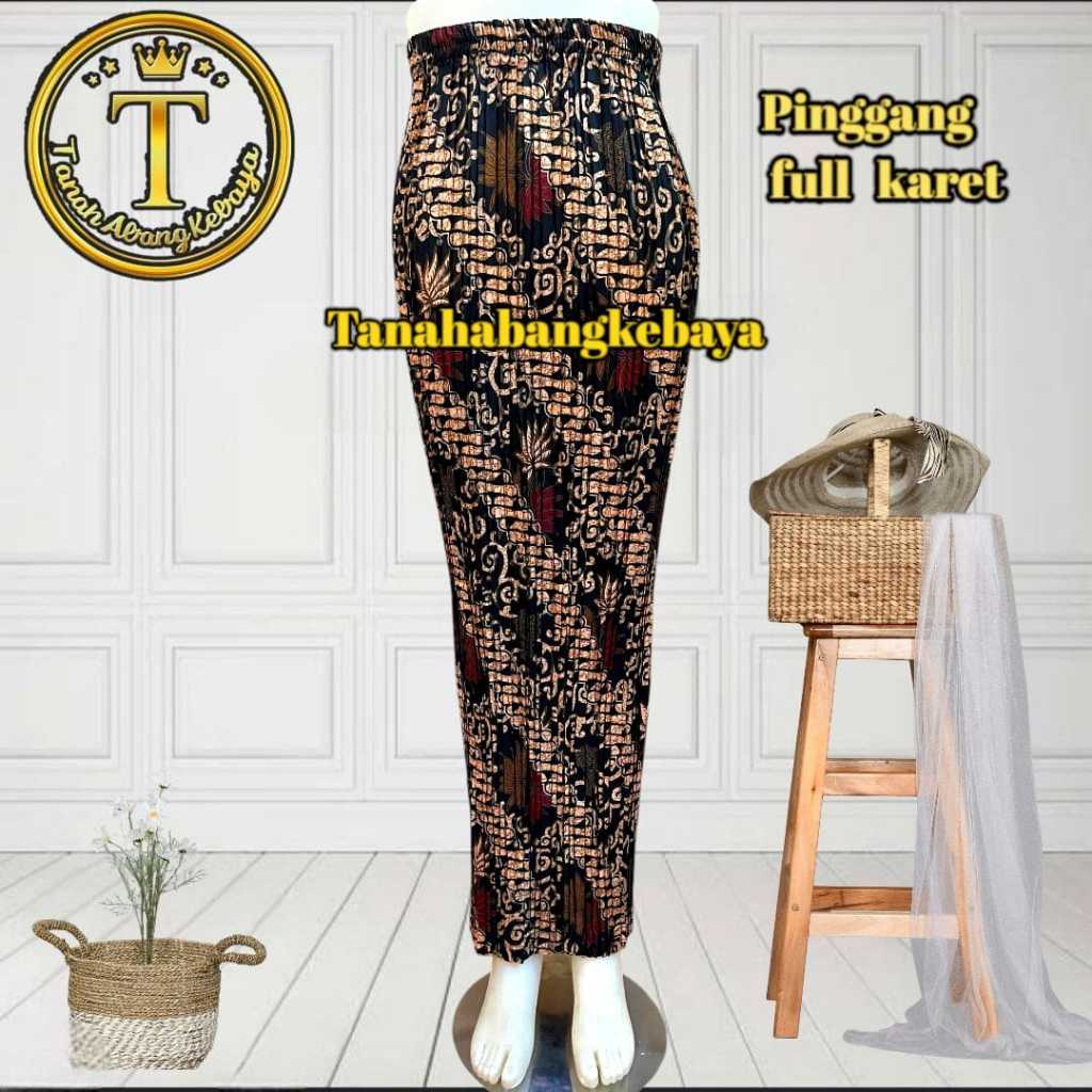 ROK PLISKET BATIK/ROK PLISKET KEBAYA/ROK PLISKET/ROK KEBAYA/BAWAHAN KEBAYA/ROK BATIK PLISKET motif k