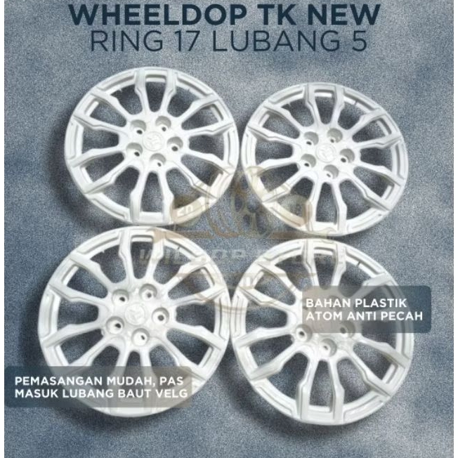 WHEELDOP WILDOP l300 grandmax dll TK MODEL TERBARU VELG MOBIL RING17 LUBANG 5