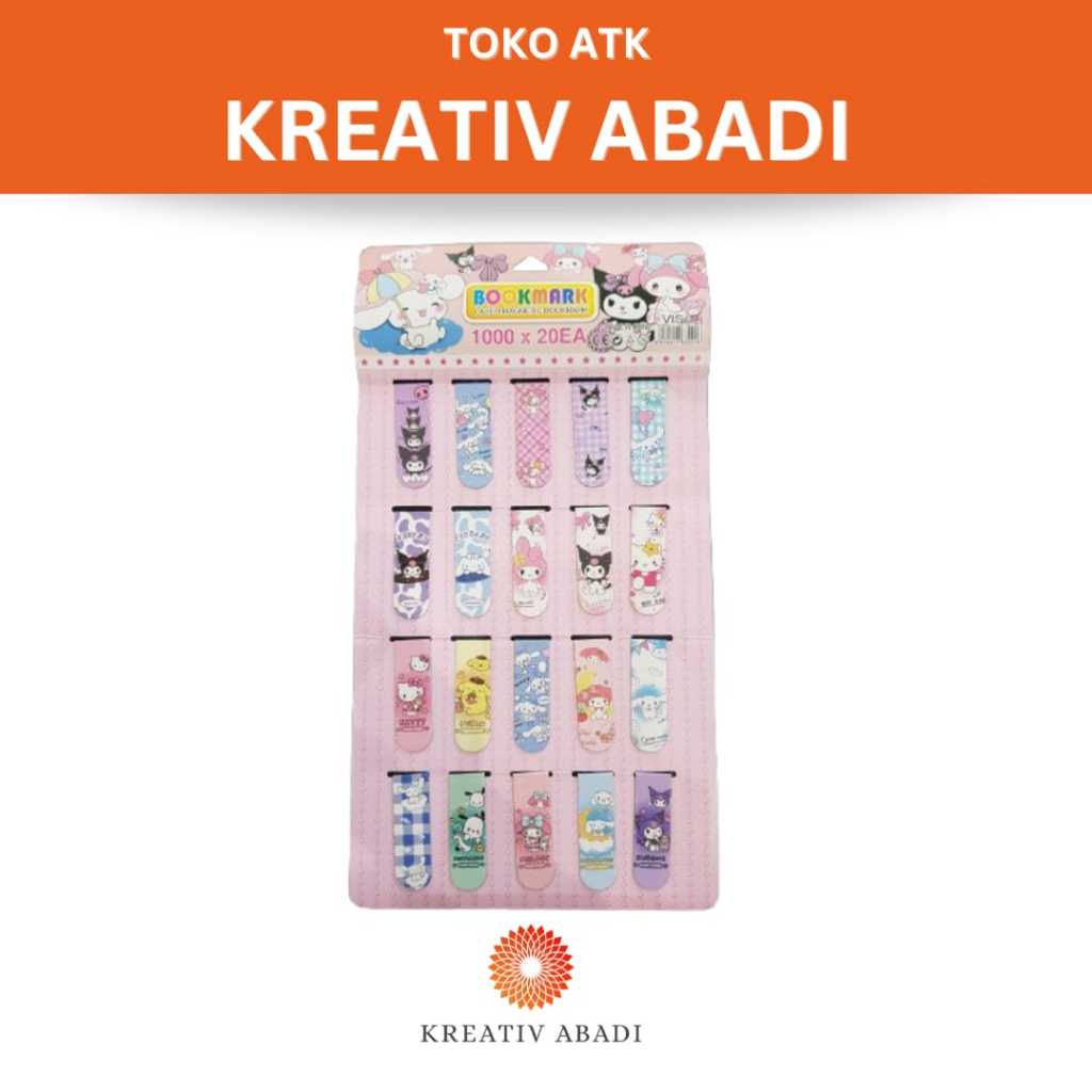 

Pembatas buku magnet panjang