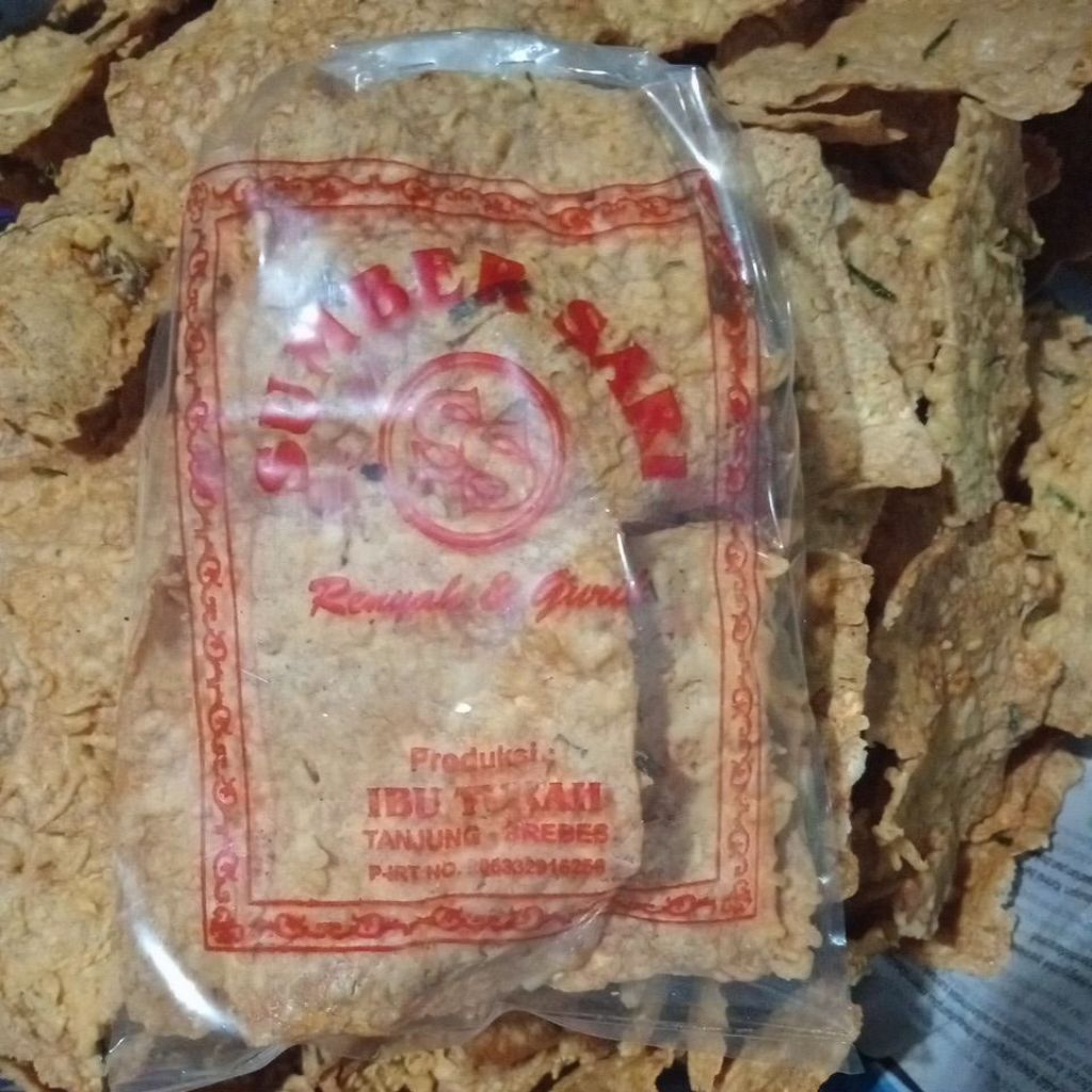 

peyek tempe Ibu Turah