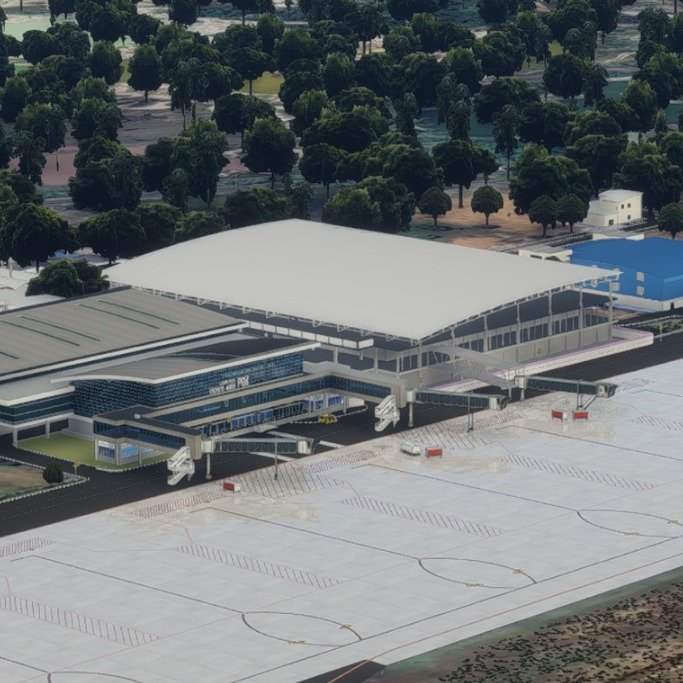 X-Plane11 / X-Plane12 - Addon Aeronoms - WIKK Depati Amir Scenery