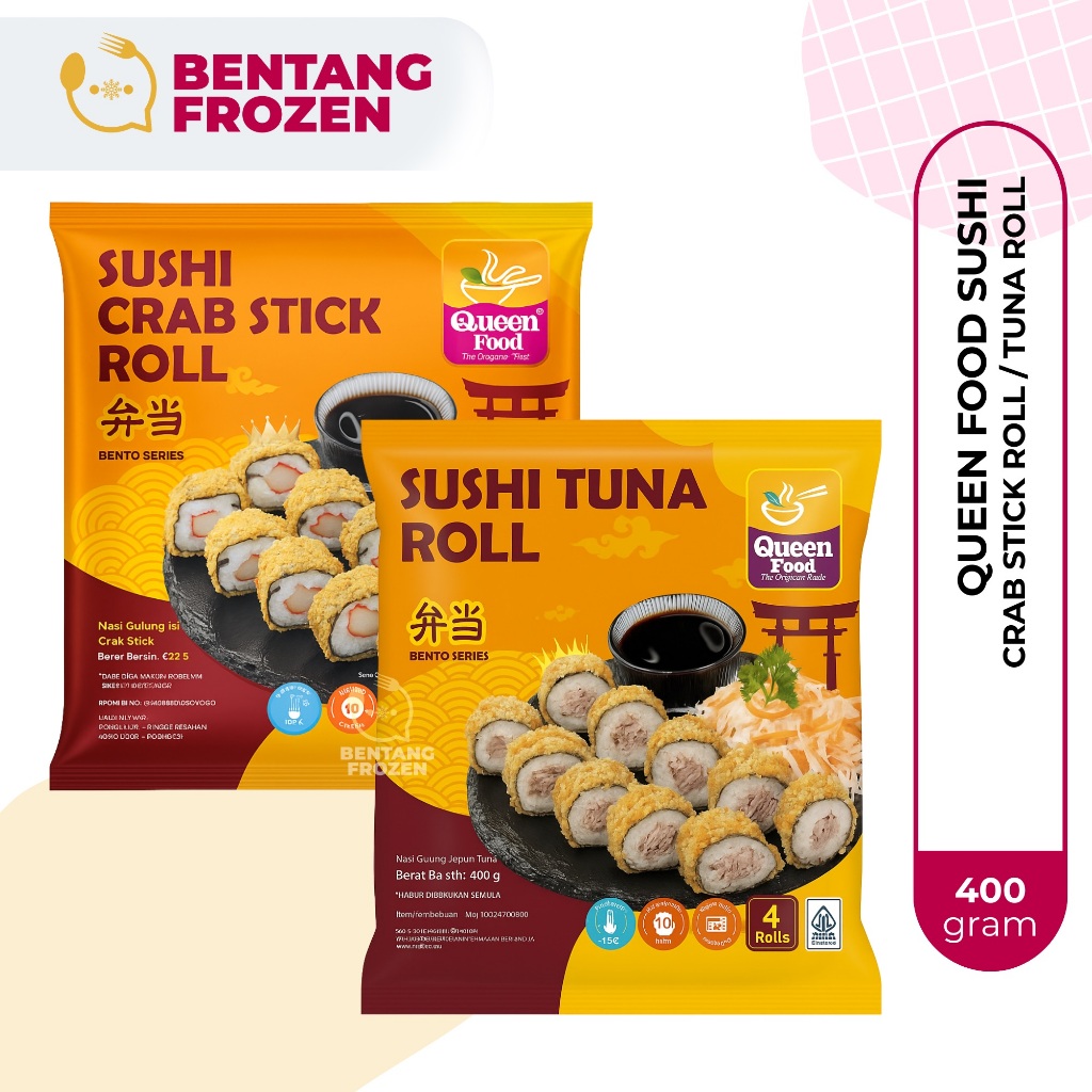 

Queen Food Sushi Crab Stick Roll / Sushi Tuna Roll