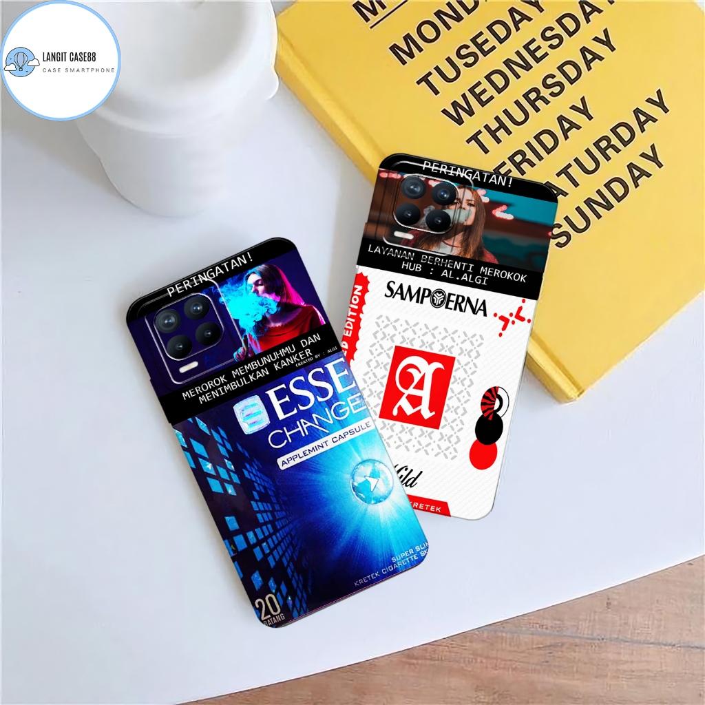 Softcase For REALME 8 Produk New Casing  Terbaru Fashionable Smoke Series Terbaru - Pelindung Kamera