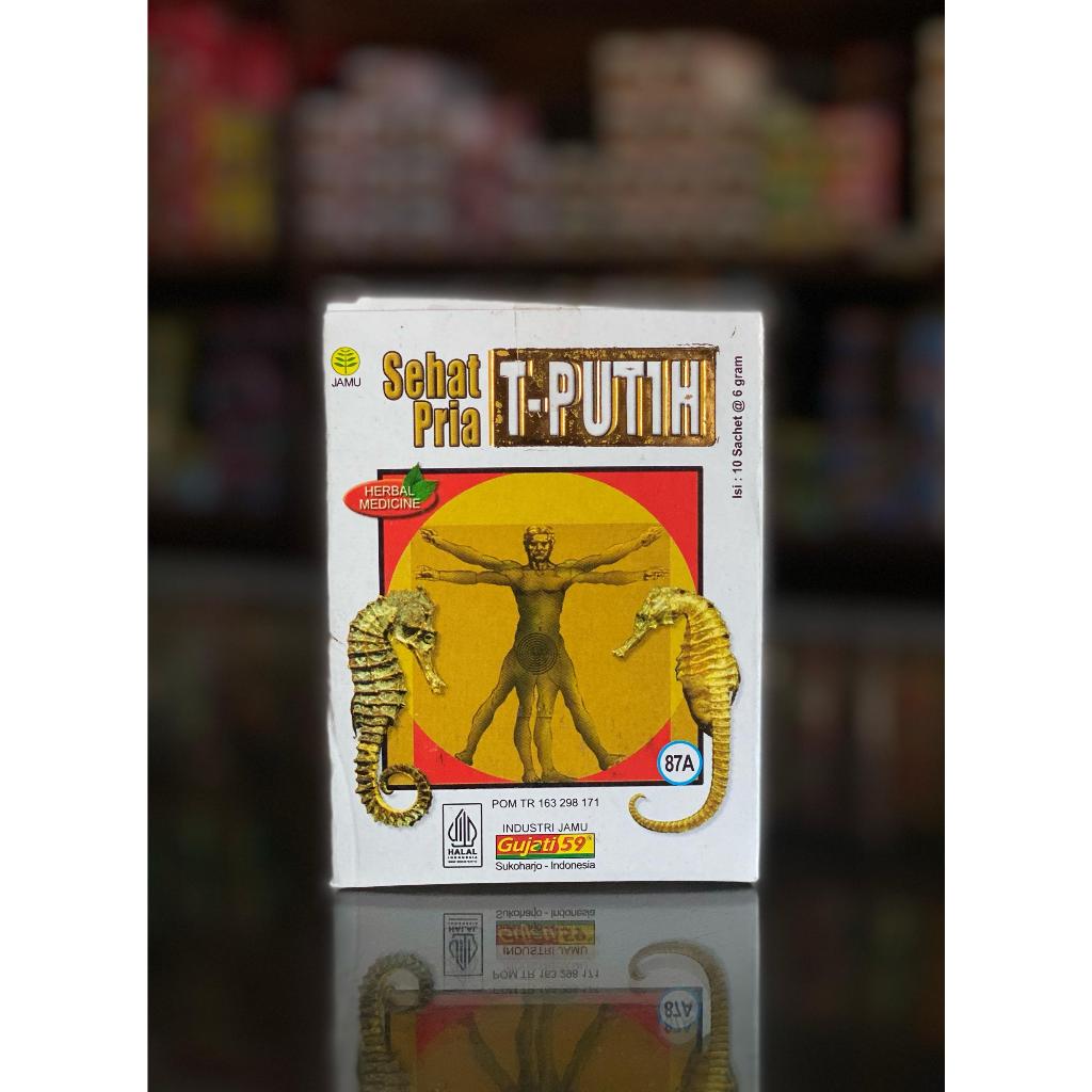 

Gujati Sehat Pria Tangkur Putih (1 Box Isi 10 Sachet)