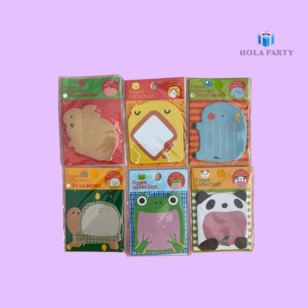 

STICKY NOTES MOTIF ANIMAL