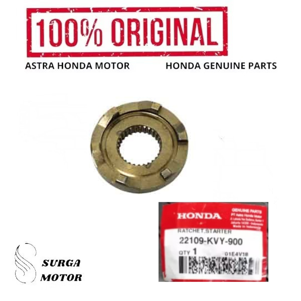 Engkolan Engkol Ratchet Starter Motor Honda BeAT Carburator Carbu Karburator Karbu Spacy Scoopy 2210