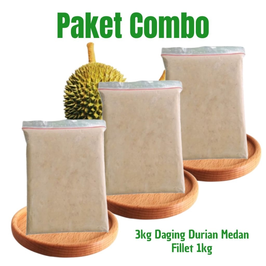 

PROMO 3 DAGING DURIAN FILLET 1KG