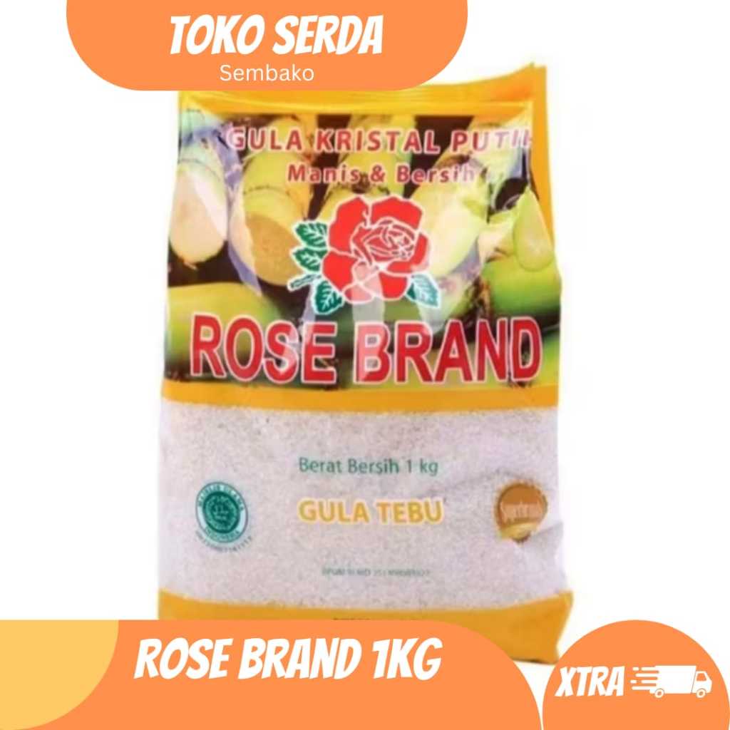 

Rose Brand - Gula Kristal Kuning 1 kg