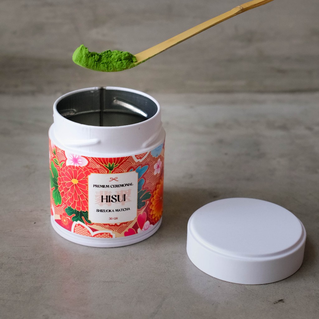 

Hisui Matcha Ceremonial Jepang 30gr – Rasa Premium dari Shizuoka
