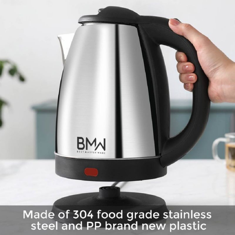 PROMO TERBARU TEKO LISTRIK BMW STAINLESS UKURAN 2 LITER / Teko Listrik