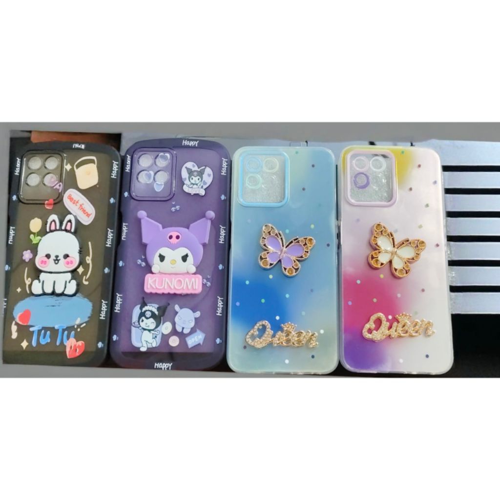 Case Hp karakter /Case boneka 3D REALME8I