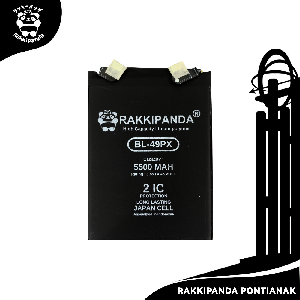 RakkiPanda BL-49PX Infinix Note 30 Pro X678B / GT 10 Pro X6739 / Zero 30 4G / Zero 30 5G Baterai