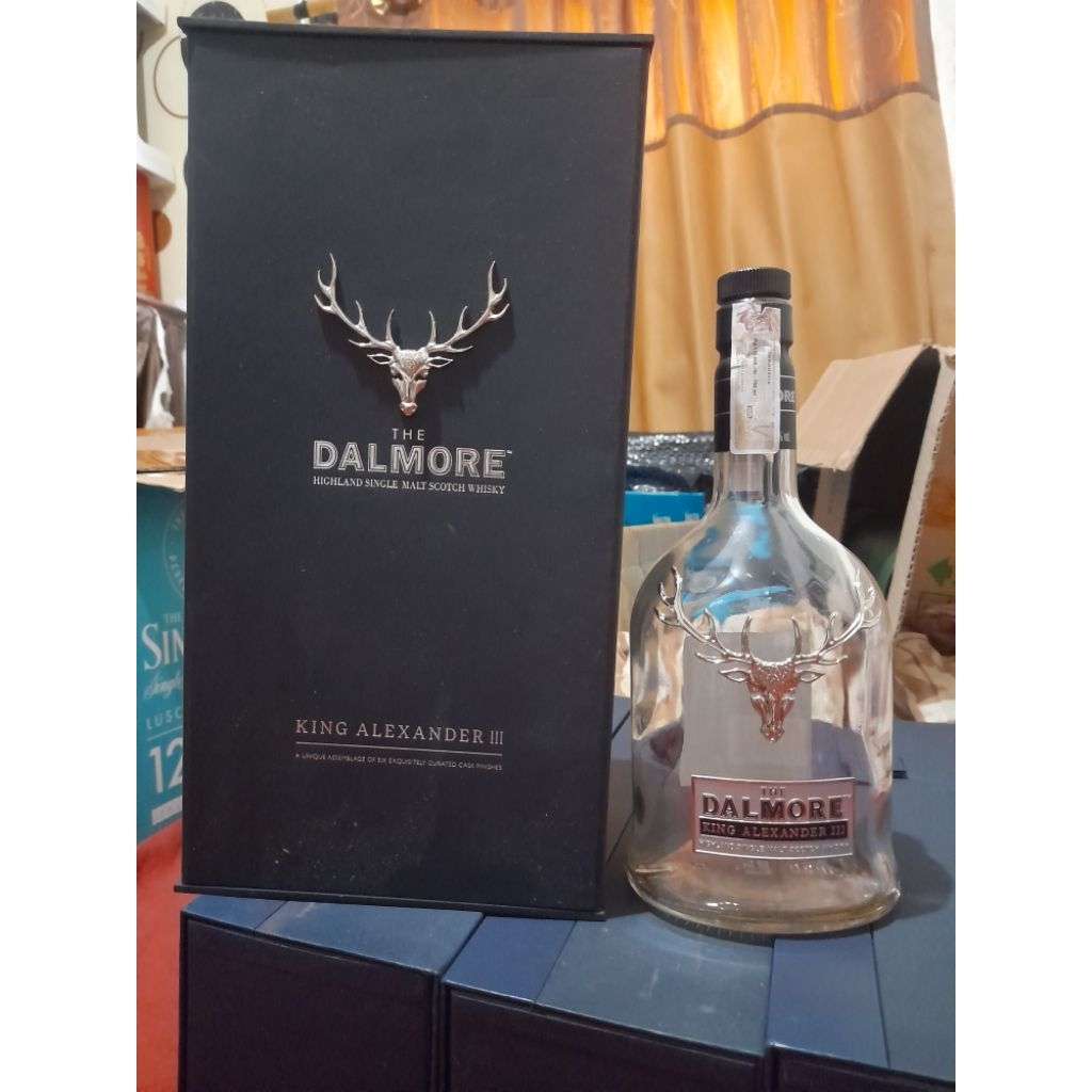 botol bekas DalmoreKing alexander lll