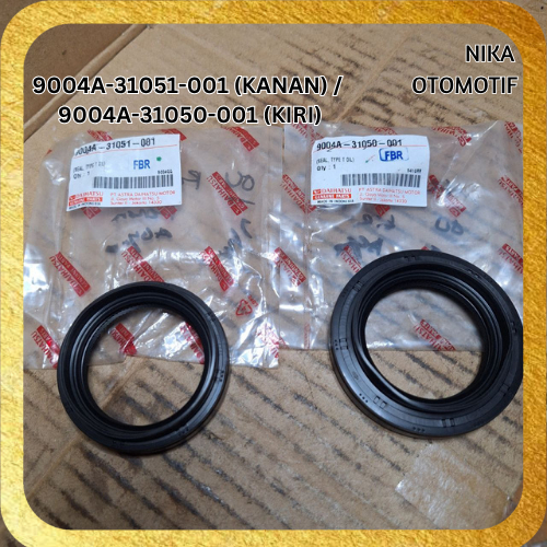 SEAL RODA DEPAN AGYA AYLA CALYA SIGRA MERK DAIHATSU ORI | SIL AS PINION TRANSMISI 9004A-31051-001 (K