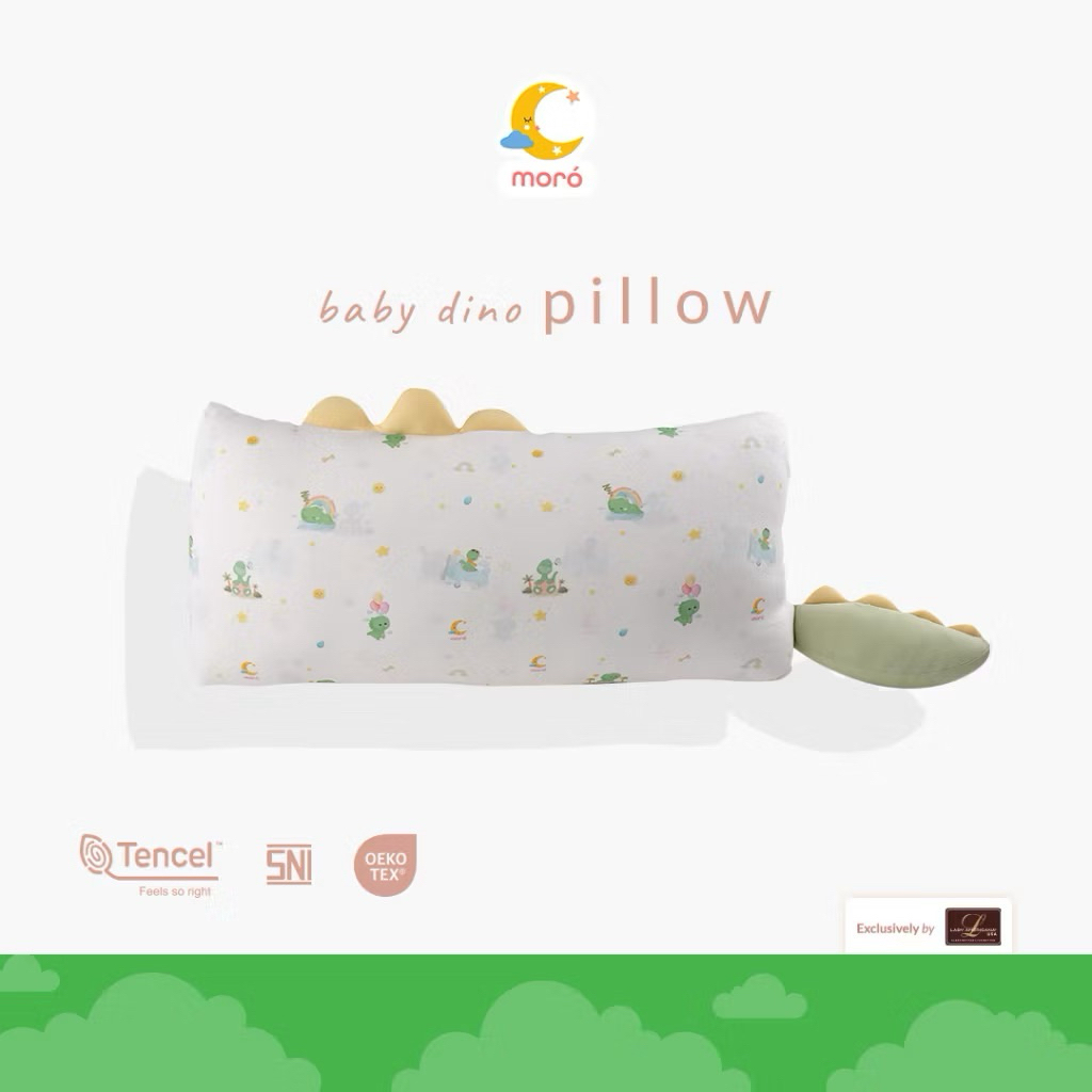 NEW Bantal Moro Pillow Type Dino (Bantal Bayi Moro) LARGE