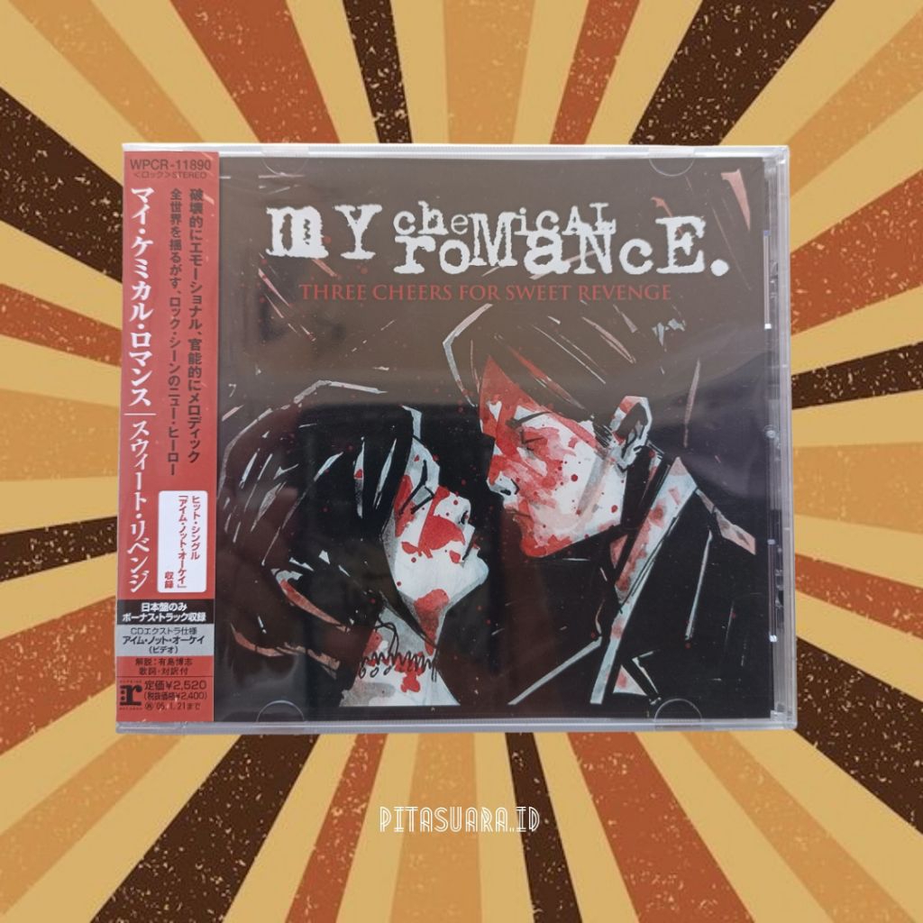 CD My Chemical Romance – Three Cheers for Sweet Revenge [CD Original Japan OBI]