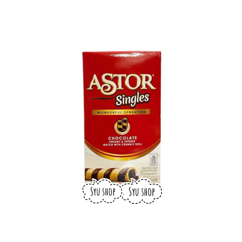 

astor singles single per box isi 20 x 12.5gr