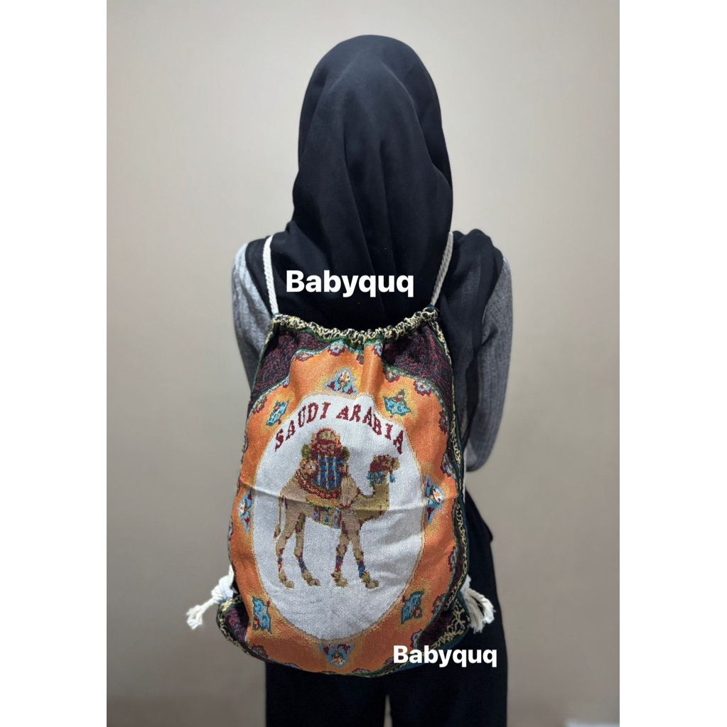 RANSEL SERUT MAKKAH MADINAH 1609 OLEH OLEH HAJI OLEH OLEH ARAB SAUDI TAS SERUT