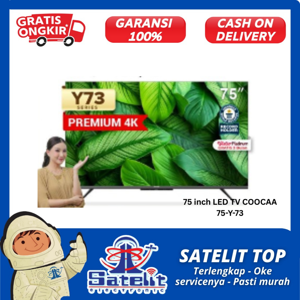 75 inch LED TV COOCAA 75-Y-73