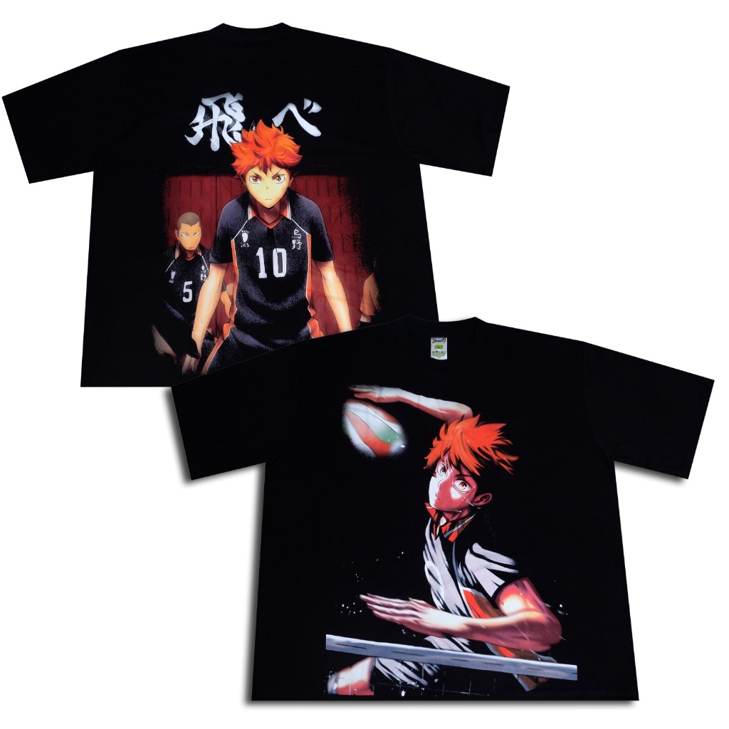 Hinata Shoyo Haikyuu Movie Game Anime Manga T-shirt Bootleg Vintage Oversize