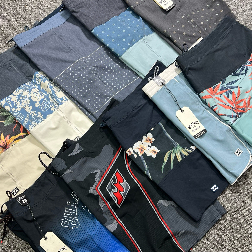 BOARDSHORT QUIKSILVER dan BILLABONG SIZE 30 ( CELANA SURFING QUIKSILVER ORIGINAL TERMURAH )